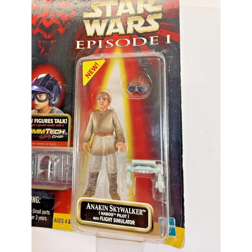 Star Wars Episode 1 Anakin Skywalker Naboo Pilot Figure Commtech 1999 NEW